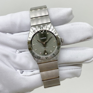 OMEGA WATCH CONSTELLATION 131.10.28.60.60.001 DIAMOND GREEN MATCHA FACE FULLSET NOV 2025 93420245