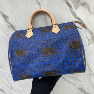 LOUIS VUITTON BAG MONOGRAM YK YAYOI KUSAMA COLLAB SPEEDY 30 TOWN DU4132