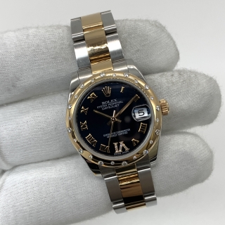 ROLEX WATCH DATEJUST 178341 OYSTER PERPETUAL G511940 FULL SET YEAR 2012