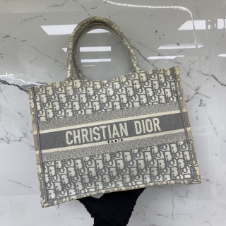 DIOR BAG BOOK TOTE SMALL WHITE