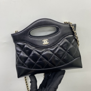 CHANEL BAG AP3656 CHANEL 31 CALFSKIN NANO CHAIN RFID