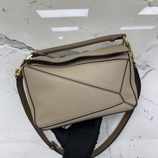 LOEWE BAG PUZZLE SMALL BICOLOUR GHW