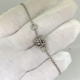 BVLGARI FINE JEWELRY BRACELET WG B-ZERO1 NO CERT 7.3G CYZY7E