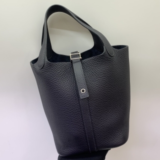 HERMES BAG PICOTIN H056289CK3Y LOCK 18 PM TAURILLON CLÉMENCE CABAN PHW STAMP B