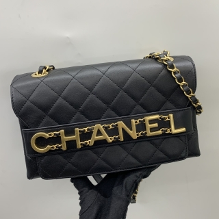 CHANEL BAG MATELASSE CALFSKIN AS1491 SMALL LOGO FLAP GHW NO 29 W/CARD 29710451