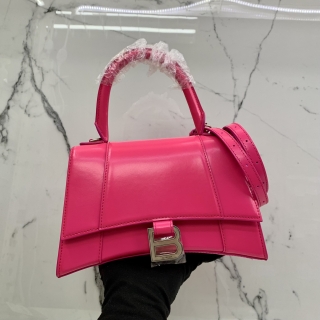 BALENCIAGA BAG HOURGLASS PINK SMALL 2WAY 593546