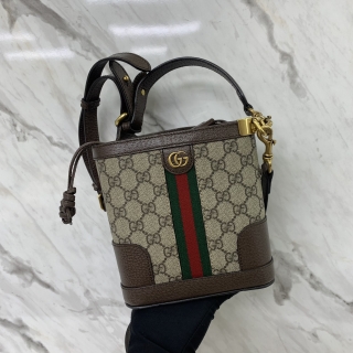 GUCCI BAG OPHIDIA 752583 GG MINI 2WAY SHOULDER DRAWSTRING BUCKET