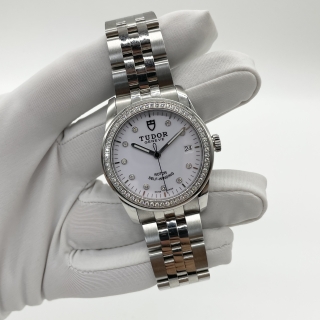 TUDOR WATCH 55020 TUDOR GLAMOUR DATE AUTOMATIC DIAMOND BEZEL/INDEX FULL SET (2022) J440833