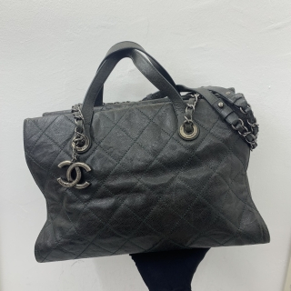 CHANEL BAG MATELASSE CAVIAR LEATHER QUILTED 2WAY CHAIN SHOULDER  GREEN NO.18 NO CARD 18219247