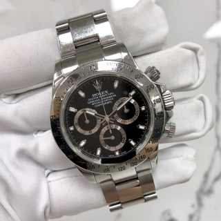 ROLEX WATCH DAYTONA 116520 BLACK DIAL FULLSET 2015 13 LINKS