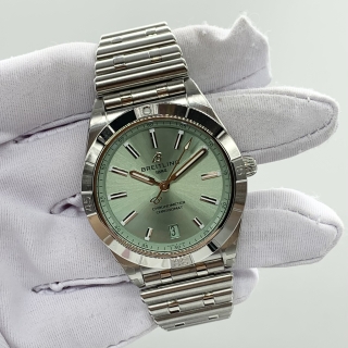 BREITLING WATCH CHRONOMAT A10380 MINT GREEN 36 FULLSET 6528241