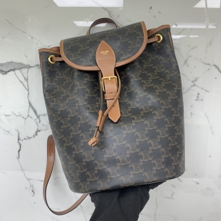 CELINE BAG TRIOMPHE BACKPACK FOLCO