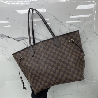 LOUIS VUITTON BAG DAMIER N41358 NEVERFULL MM W/POUCH SF3175