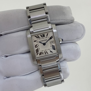 CARTIER WATCH TANK FRANCAISE MM 2465 WATCH ONLY 139344CE