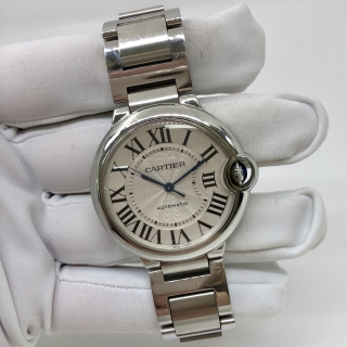 CARTIER WATCH BALLON BLEU 36MM W6920046 FULLSET 2018 AUTOMATIC 3284 3284306529XX