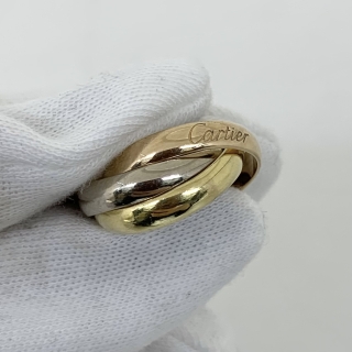 CARTIER FINE JEWELRY RING TRINITY #47 G750 7.03G (RING ONLY) GK2179