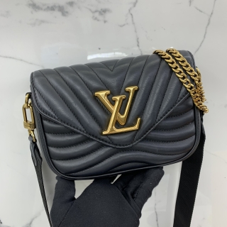 LOUIS VUITTON BAG  M56461 NEW WAVE MULTI-POCHETTE BLACK RFID