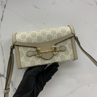 GUCCI BAG HORSEBIT 1955 MINI CREAM 699296