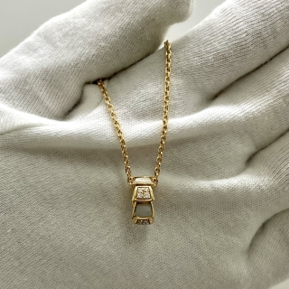 BVLGARI FINE JEWELRY NECKLACE SERPENTI VIPER PINK GOLD FULLSET 2021 11.2G S5VPNN