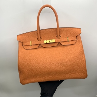 HERMES BAG BIRKIN 35 GHW  □R ORANGE