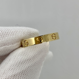 CARTIER FINE JEWELRY RING MINI LOVE, RG 2022 FULLSET #54 QVD094