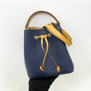LOUIS VUITTON BAG EPI M53610 NEO NOE BB 2WAY NAVY/YELLOW SR3179