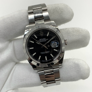 ROLEX WATCH DATEJUST 126300 W/ CARD NO BOX 2017 Z14549W0