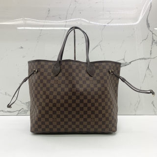 LOUIS VUITTON BAG DAMIER NEVERFULL MM (OLD VER NO POUCH) FL2141