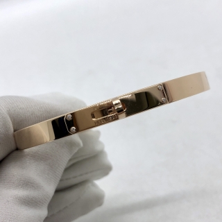 HERMES FINE JEWELRY RG750 KELLY BRACELET WITH 4PD 22A203243