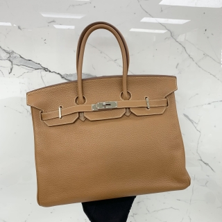 HERMES BAG BIRKIN 35 TOGO GOLD PHW □M