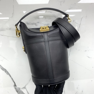 LOUIS VUITTON BAG CALF SKIN LEATHER DUFFLE BUCKET 2 WAY M53044 DU0178