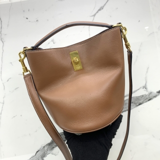 CELINE BAG BUCKET 16 IN SMOOTH CALFSKIN BROWN