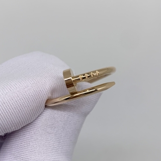 CARTIER FINE JEWELRY RING JUSTE UN CLOU SM #53 RG750 3.5G FULL SET 2024 YKQ778
