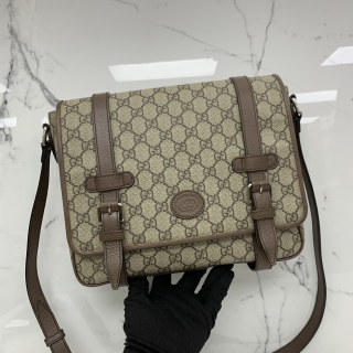 GUCCI BAG GG 658542 GG SUPREME MSSENGER SHOULDER CROSSBODY BAG