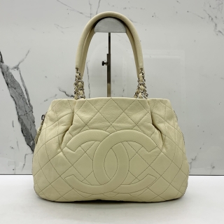 CHANEL BAG CAVIAR SKIN COCO MATELASSE CHAIN TOTE NO.14 NO CARD 14470685