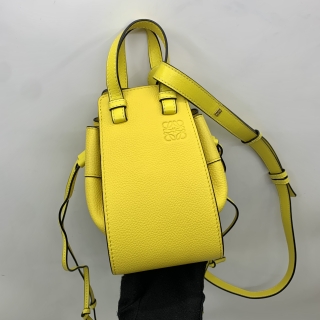 LOEWE BAG HAMMOCK MINI YELLOW