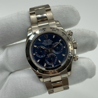 ROLEX WATCH OYSTER PERPETUAL M116509 DAYTONA BLUE DIAL AU750 FULL SET 2016 205.8G 2774X243