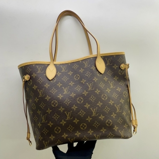 LOUIS VUITTON BAG MONOGRAM M40156 NEVERFULL MM W/POUCH AH0184