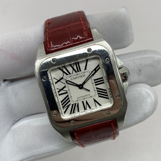 CARTIER WATCH SANTOS W20106X8 100 AUTOMATIC FULL SET 2012 2878341649SX
