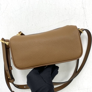 GUCCI BAG HORSEBIT 860784 GUCCI HALF HORSEBIT LEATHER MINI BAG CARAMEL