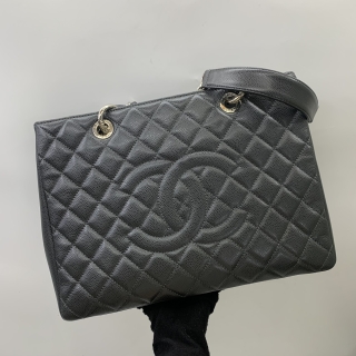 CHANEL BAG MATELASSE GST SHW GREY WITH CARD, NO.18 18201158