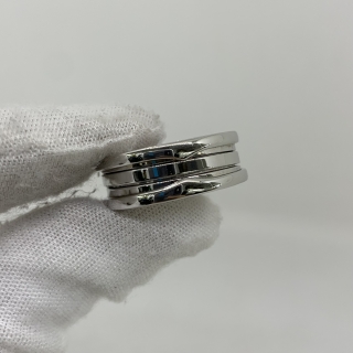 BVLGARI FINE JEWELRY RING BZERO RING ONLY WG750 #61 12.18G