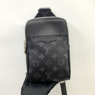 LOUIS VUITTON BAG MONOGRAM ECLIPSE M30741 TAIGA OUTDOOR SLING RFID