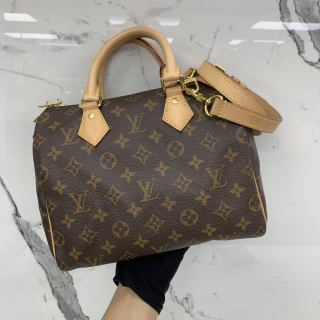 LOUIS VUITTON BAG MONOGRAM SPEEDY 25 BANDOULIERE 2WAY RFID
