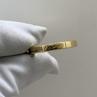 CARTIER FINE JEWELRY RING LANIERES #54 YG750 5.78G NO CERT
