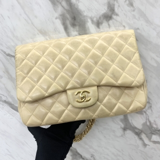 CHANEL BAG LAMBSKIN MATELASSE CLASSIC SINGLE FLAP 30CM NO.13 13566100