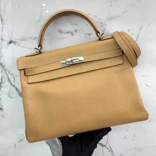HERMES BAG KELLY 32 EPSOM 2WAY SQUARE J