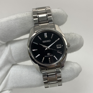 SEIKO WATCH GRAND SEIKO 9F82-0AA0 SBGV005 HERITAGE QUARTZ NO CERTIFICATE BLACK FACE
