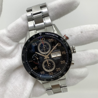 TAG HEUER WATCH CARRERA CALIBRE 16 DAY-DATE CHRONOGRAPH WATCH ONLY CV2A10 EBA9452