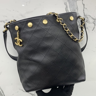 CHANEL BAG CALF AS5406 LARGE BUCKET BAG MICROCHIP P5EJEGJC